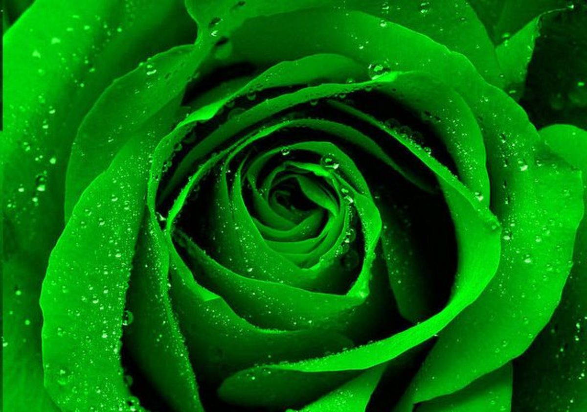 green flowers